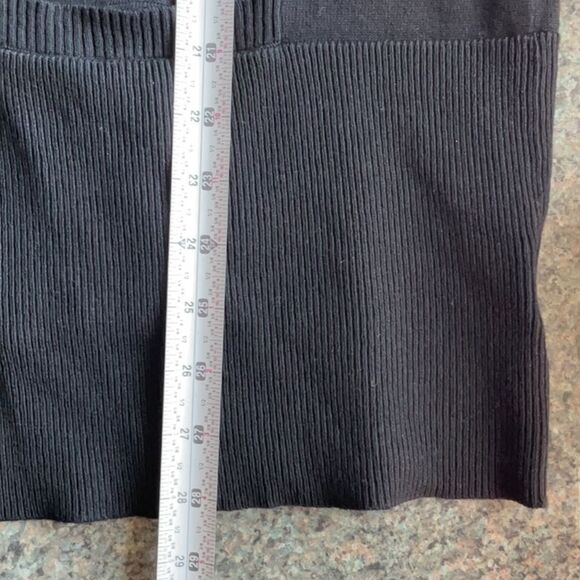 NWT Faded Glory Black Cardigan Sweater Women’s size 1X 16W Rayon Polyester - Picture 7 of 9